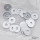 25pck Flat washers 1/4" X 7/8" (DE)