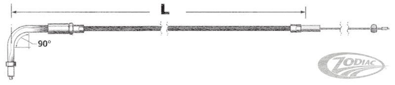 Idle cable black E+G96 90+ LN=35" (DE)