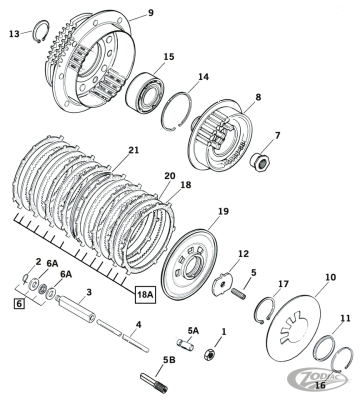 Alto clutchplate red 2.2 XL91-up BT90-97 (DE)