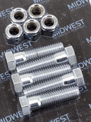 Chrome hex sprocket screw kit (DE)