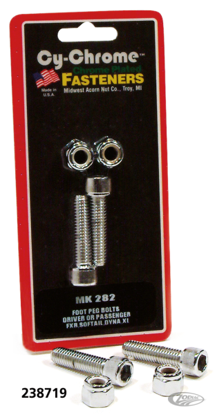 Allen head Footpeg bolts FXR/FXST/DYNA (DE)