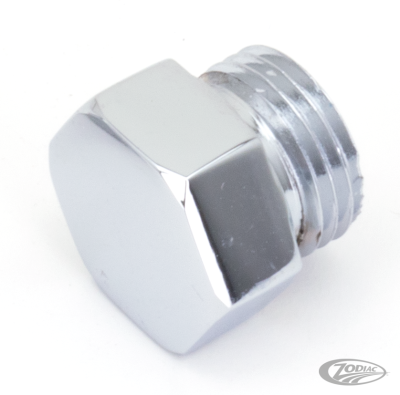 COLONY chrome timing/oil tank plug 5/8hx