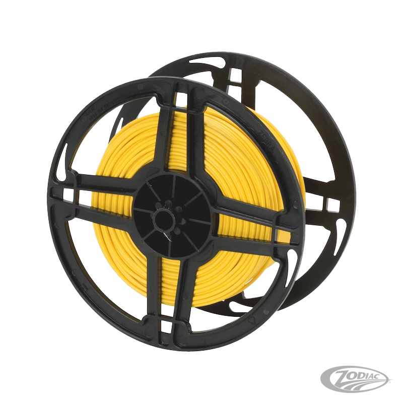 100Mtr Electrical Cable Yellow 0.75 (DE)