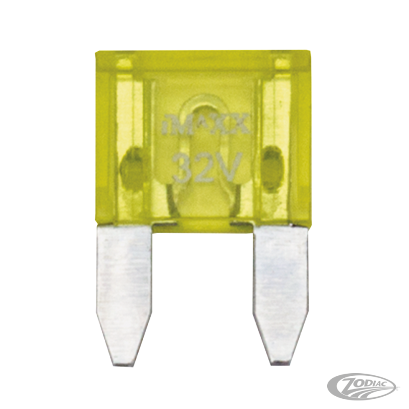 10pck Flat Mini Fuse 20 Amp. (DE)
