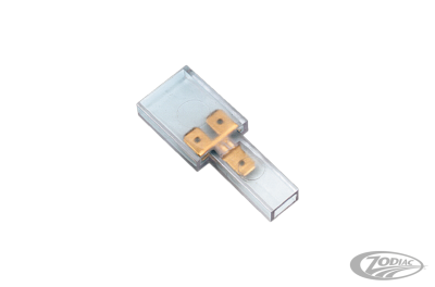 10pck Flat Plug connector 3-way single (DE)
