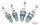 4pck B2S Nology Silver Sparkplugs (DE)
