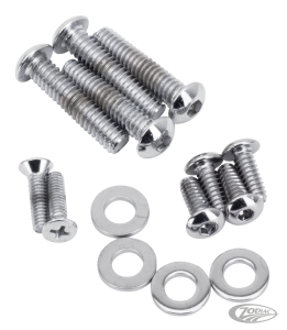 Chrome plated screw set 96up Switch hous