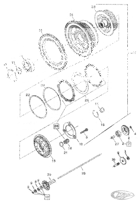 5pck Retaining ring, internal, 2.000" (DE)