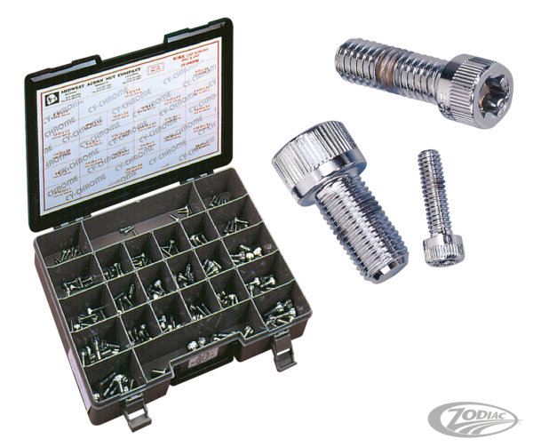 Ass.Tray torx socket head screws 20sizes (DE)
