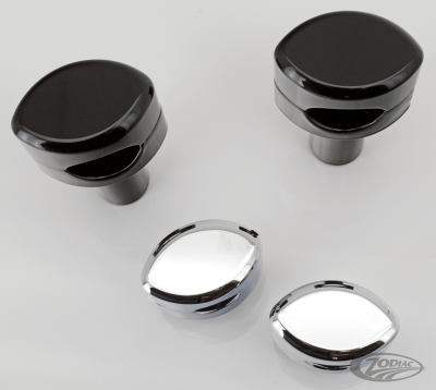 GZP Chr 1.67" Infinity risers 1" bars