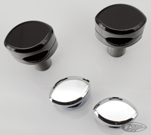GZP Chr 3.75" Infinity risers 1" bars (DE)