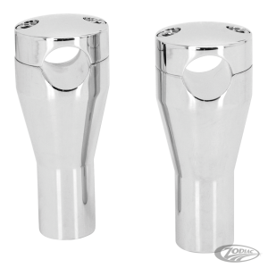 GZP Riser 4" solid chromed alu T6-606