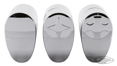 GZP Fusion oval risers 2" Smoothie Chrom (DE)