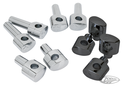 GZP Fusion tilt risers 2" Smoothie Chrom (DE)