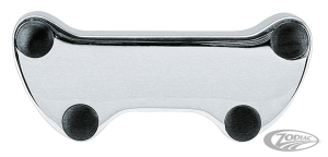 GZP Handlebar clamp H-D with 4 rubber ca