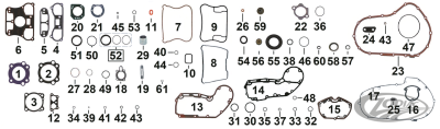 20Pck Washer rocker cover (DE)