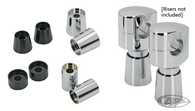 GZP Blk 1" straight riser extension 1.25 (DE)