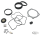 GZP CV Carburetor gasket kit XL88-06 BT8 (DE)