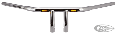 GZP gloss blk 6" T-Bar TBW smoke LED mar (DE)