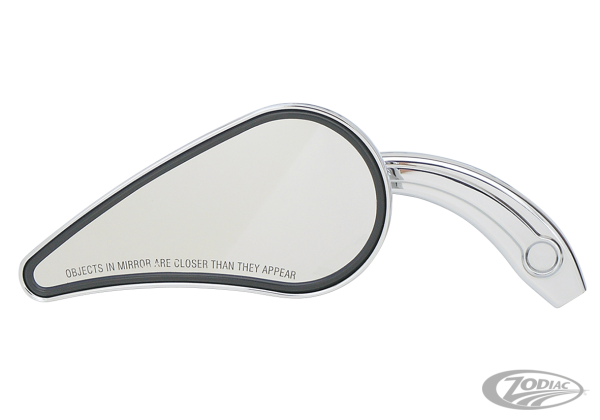 GZP Chromed Dragster mirror Left (DE)