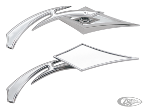 GZP Chrome Custom Scorpion mirror Rig