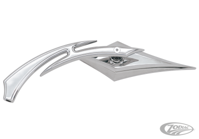 GZP Chrome Custom Scorpion mirror Lef