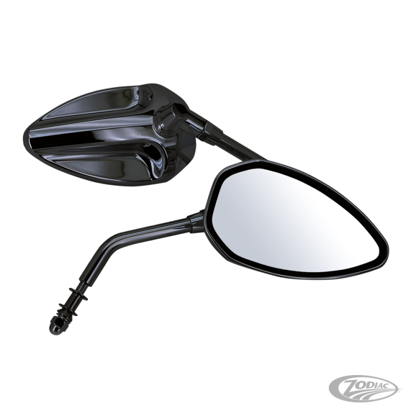 GZP Black Crossback E-approved mirrors (DE)