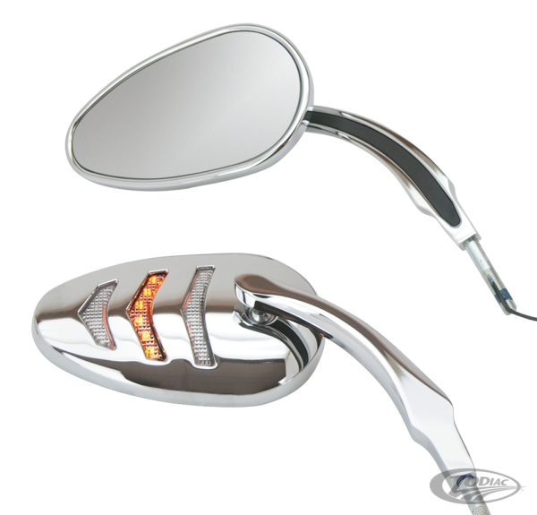 GZP Detonator Mirror set w/LED running-l (DE)