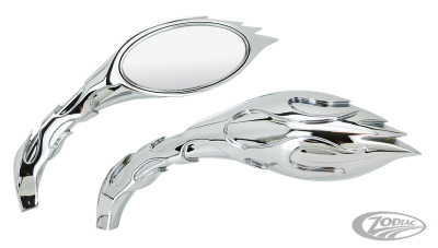GZP Chrome Magma Flames mirror set (DE)
