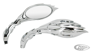 GZP Chrome Magma Flames mirror set (DE)