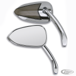 GZP Chrome Crystal LED mirror set