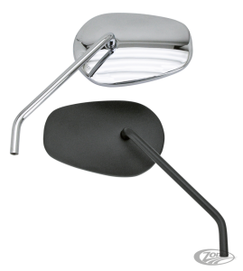 GZP Chrome Sidewinder mirror set round s (DE)