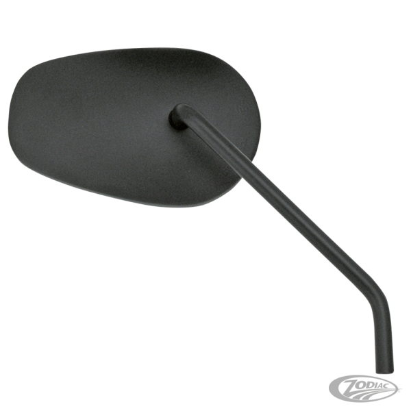 GZP Black Sidewinder mirror set round st (DE)