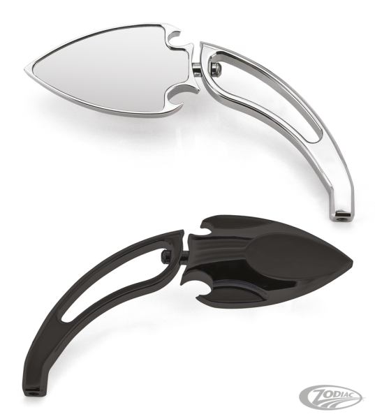 GZP Chrome Scarab mirrorset (DE)