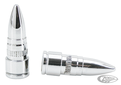 GZP Chr billet pointed valve cap cover s (DE)