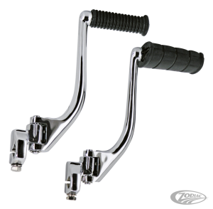 GZP Chrome kickstarter w/flat rubberp (DE)