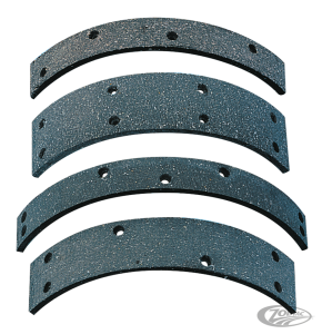 GZP Brake lining set asb. free 5 hole 38 (DE)