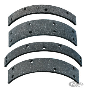 GZP Brake lining set asb. free 5 hole 38 (DE)