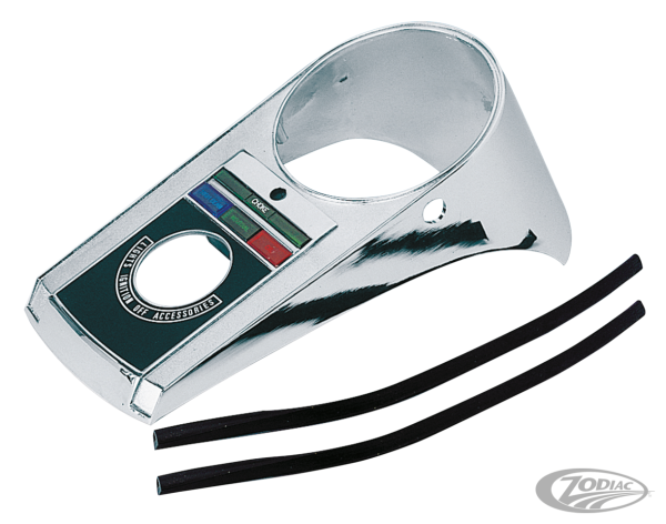 GZP Cast chrome dash W/Lens/Gskt. FLH/T6 (DE)