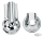 GZP Chrome oil filter housing cover F (DE)