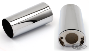 GZP Right slider cvr Chr. Headlight Soft