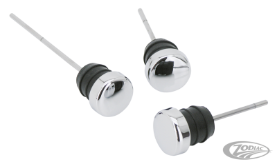GZP Chrome oil tank plug w/ 4-5/8" dipst (DE)