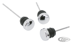 GZP Chrome oil tank plug w/ 4-1/8" dipst