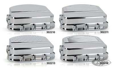 GZP Billet Smooth chrome Panhead rockerc (DE)