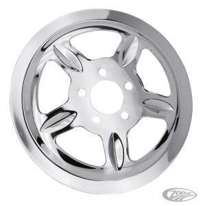 GZP Chrome rear pulley cover XL04-up