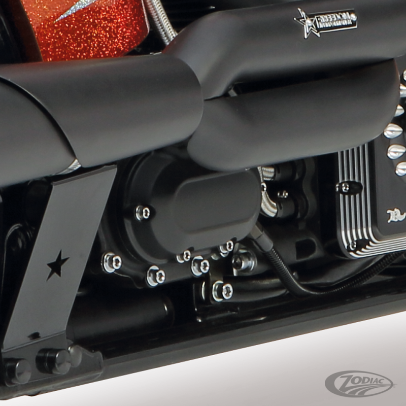GZP matt Black clutch cover FXD06 BT07-u (DE)