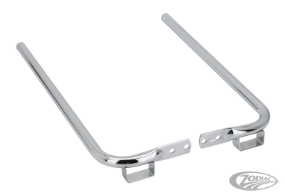 GZP Chrome saddlebag support kit FLH/T85