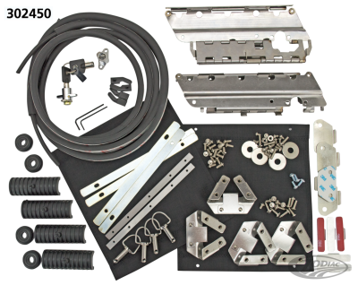GZP Saddlebag latch kit FLH/T93-13 (DE)