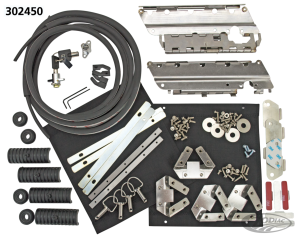 GZP Isolator set saddlebag FLH/T14-UP (DE)