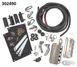 GZP Isolator set saddlebag FLH/T14-UP (DE)